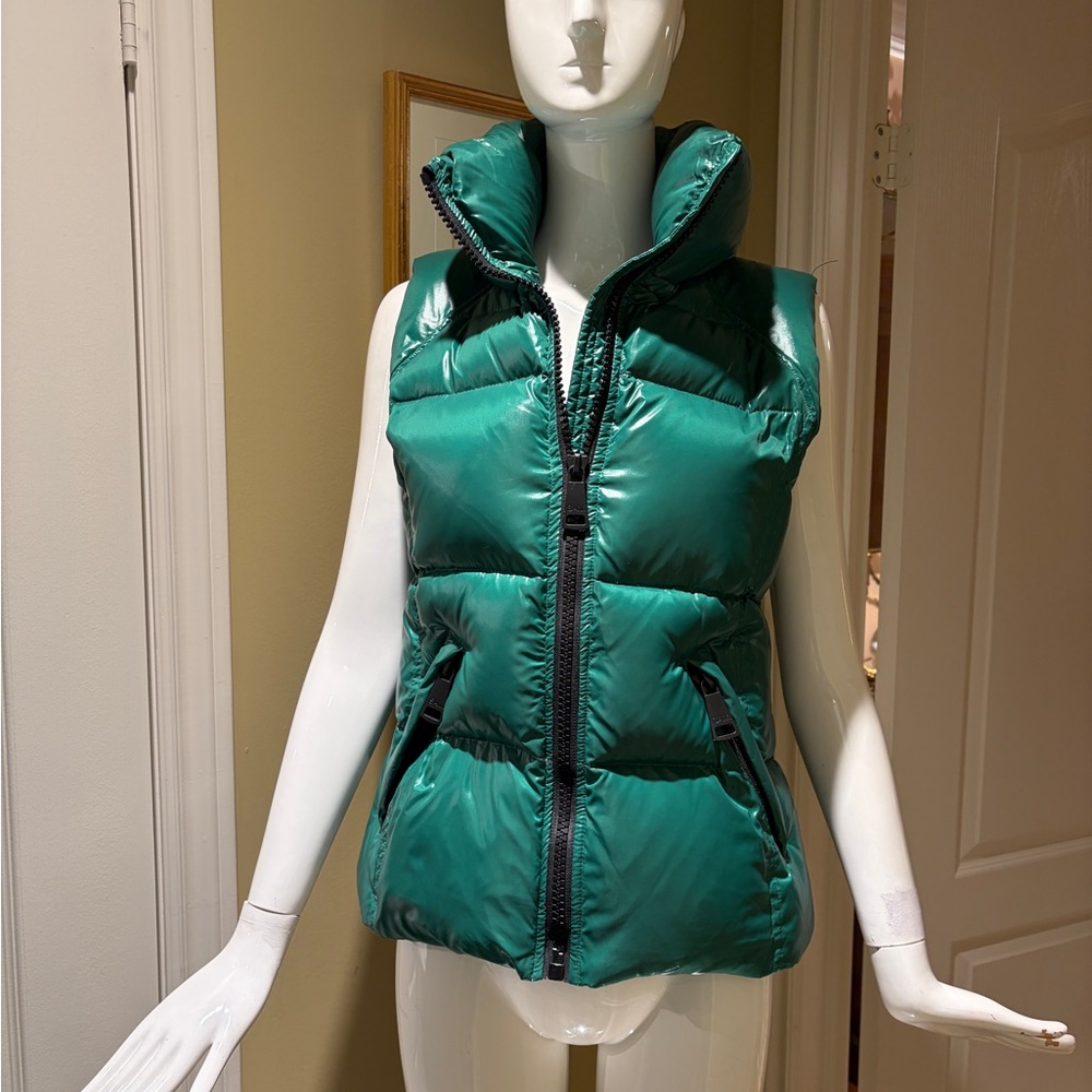 SAM. Green Puffer Vest